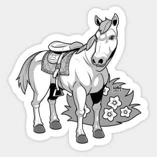 The Archer's Steed Sticker